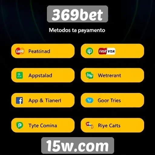 Métodos de pagamento aceitos na 369bet